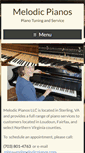 Mobile Screenshot of melodicpianos.com